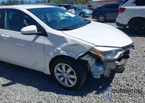 2014 Toyota Corolla Le из США, поврежденный, VIN 2T1BURHE4EC063701